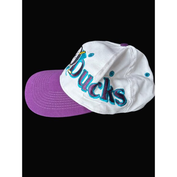 Anaheim Mighty Ducks logo 7 NHL Snapback Hat - Picture 9 of 9